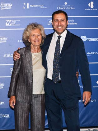 IPA86019214 - Rome, 2026 Nastri d Argento Awards. Red Carpet - Pictured: TILDE CORSI, ANDREA DE SICA  Copyright: xMarcoxProvvisionatox xLandi provvisionatox 86019214