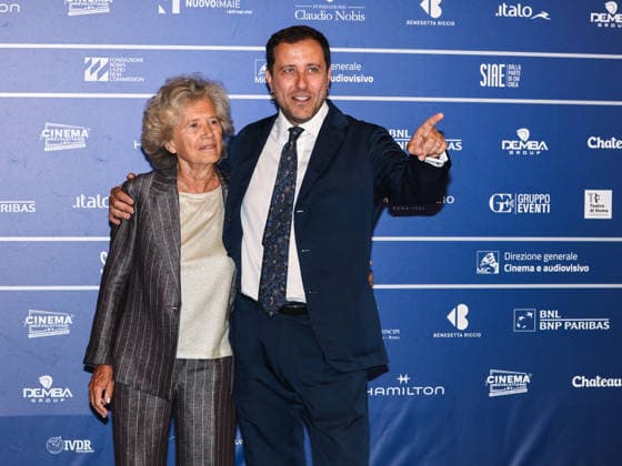 IPA86019215 - Rome, 2026 Nastri d Argento Awards. Red Carpet - Pictured: TILDE CORSI, ANDREA DE SICA  Copyright: xMarcoxProvvisionatox xLandi provvisionatox 86019215