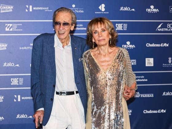 IPA86019254 - Rome, 2026 Nastri d Argento Awards. Red Carpet - Pictured: Mariano Rigillo, Anna Teresa Rossini  Copyright: xMarcoxProvvisionatox xLandi provvisionatox 86019254