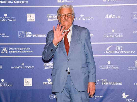 IPA86018096 - Rome, 2026 Nastri d Argento Awards. Red Carpet. Pictured: Giancarlo Giannini  Copyright: xVincenzoxLandix xLandi Provvisionatox 86018096