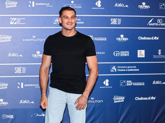 IPA86019236 - Rome, 2026 Nastri d Argento Awards. Red Carpet - Pictured: Alex Di Giorgio  Copyright: xMarcoxProvvisionatox xLandi provvisionatox 86019236