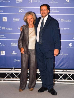 IPA86019413 - Rome, 2026 Nastri d Argento Awards. Red Carpet. Pictured: Andrea de Sica, Tilde Corsi  Copyright: xTonixServillox xLandi Provvisionatox 86019413