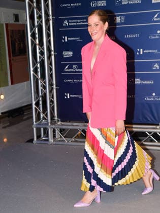 IPA86019443 - Rome, 2026 Nastri d Argento Awards. Red Carpet. Pictured: Maria Stella Milani  Copyright: xVincenzoxLandix xLandi Provvisionatox 86019443