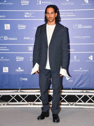IPA86019471 - Rome, 2026 Nastri d Argento Awards. Red Carpet. Pictured: Mahmood  Copyright: xVincenzoxLandix xLandi Provvisionatox 86019471