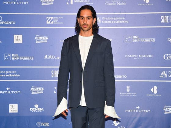 IPA86019475 - Rome, 2026 Nastri d Argento Awards. Red Carpet. Pictured: Mahmood  Copyright: xVincenzoxLandix xLandi Provvisionatox 86019475