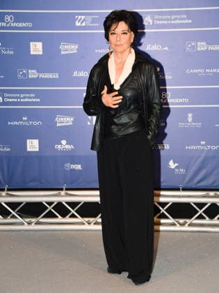 IPA86019479 - Rome, 2026 Nastri d Argento Awards. Red Carpet. Pictured: Monica Guerritore  Copyright: xVincenzoxLandix xLandi Provvisionatox 86019479
