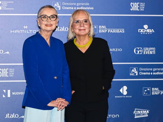 IPA86019654 - Rome, 2026 Nastri d Argento Awards. Red Carpet - Pictured: BARBARA BOUCHET, Emanuela Piovano  Copyright: xMarcoxProvvisionatox xLandi provvisionatox 86019654