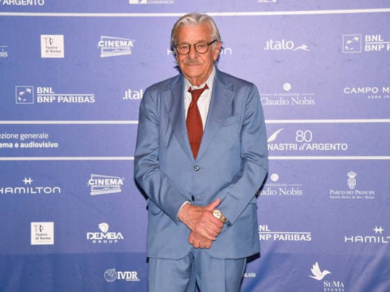 IPA86018094 - Rome, 2026 Nastri d Argento Awards. Red Carpet. Pictured: Giancarlo Giannini  Copyright: xVincenzoxLandix xLandi Provvisionatox 86018094