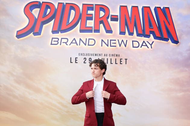 Tom Holland attends the Spider-Man: Brand New Day photocall at UGC Cine Cité Bercy on June 24, 2026, in Paris, France 457612 2026 06 24  Copyright: xLionelxGuericolasx xStarfacex STAR_457612_124