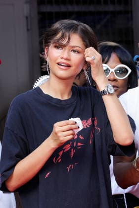 Zendaya attends the Spider-Man: Brand New Day photocall at UGC Cine Cité Bercy on June 24, 2026, in Paris, France 457612 2026 06 24  Copyright: xLionelxGuericolasx xStarfacex STAR_457612_126
