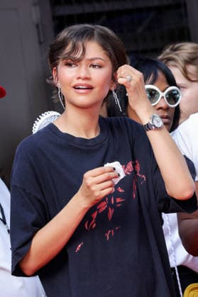 Zendaya attends the Spider-Man: Brand New Day photocall at UGC Cine Cité Bercy on June 24, 2026, in Paris, France 457612 2026 06 24  Copyright: xLionelxGuericolasx xStarfacex STAR_457612_130