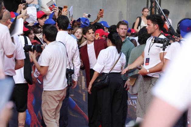 Tom Holland attends the Spider-Man: Brand New Day photocall at UGC Cine Cité Bercy on June 24, 2026, in Paris, France 457612 2026 06 24  Copyright: xLionelxGuericolasx xStarfacex STAR_457612_045