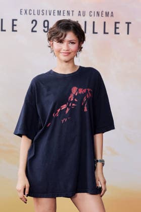 Zendaya attends the Spider-Man: Brand New Day photocall at UGC Cine Cité Bercy on June 24, 2026, in Paris, France 457612 2026 06 24  Copyright: xLionelxGuericolasx xStarfacex STAR_457612_076