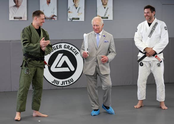 King Charles visits REORG King Charles visits REORG to hear about their work supporting military personnel, veterans and emergency service workers through Brazilian Jiu Jitsu training, in London, UK, on the 24th June 2026. Picture by Chris Jackson WPA-Pool London REORG London United Kingdom  WHA-0830