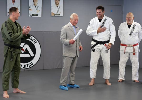 King Charles visits REORG King Charles visits REORG to hear about their work supporting military personnel, veterans and emergency service workers through Brazilian Jiu Jitsu training, in London, UK, on the 24th June 2026. Picture by Chris Jackson WPA-Pool London REORG London United Kingdom  WHA-0830