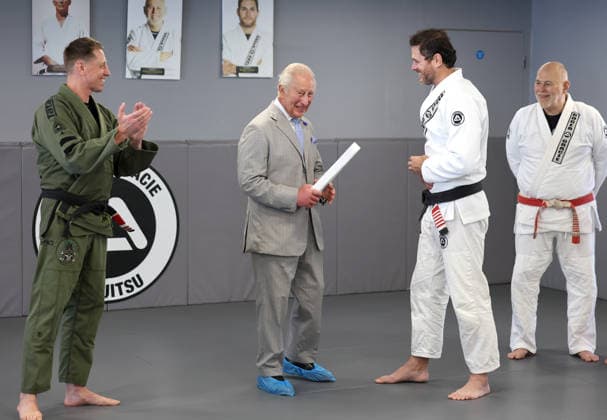 King Charles visits REORG King Charles visits REORG to hear about their work supporting military personnel, veterans and emergency service workers through Brazilian Jiu Jitsu training, in London, UK, on the 24th June 2026. Picture by Chris Jackson WPA-Pool London REORG London United Kingdom  WHA-0830