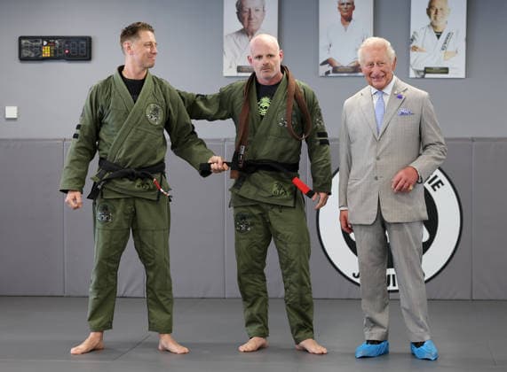 King Charles visits REORG King Charles visits REORG to hear about their work supporting military personnel, veterans and emergency service workers through Brazilian Jiu Jitsu training, in London, UK, on the 24th June 2026. Picture by Chris Jackson WPA-Pool London REORG London United Kingdom  WHA-0830