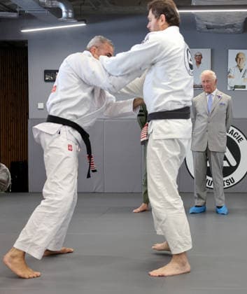 King Charles visits REORG King Charles visits REORG to hear about their work supporting military personnel, veterans and emergency service workers through Brazilian Jiu Jitsu training, in London, UK, on the 24th June 2026. Picture by Chris Jackson WPA-Pool London REORG London United Kingdom  WHA-0830