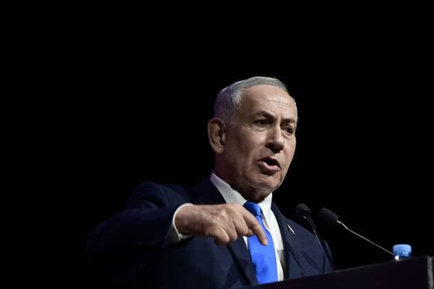 Netanyahu Addresses Annual Local Government Conference TEL AVIV, ISRAEL JUNE 24, 2026: Israeli Prime Minister Benjamin Netanyahu delivers a keynote address during the annual Local Government Conference in Tel Aviv. The event was attended by senior Israeli government ministers, local authority leaders, and public officials to discuss national and municipal issues. Tel-Aviv Israel Copyright: x xTomerxNeubergx xJNAxPressx