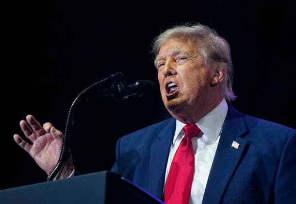 President Donald Trump speaks at a rally to kick off the 16-day Great American State Fair as part of Washington, D.C. s celebration of the nation s 250th birthday on the National Mall on Wednesday, June 24, 2026. The rally will include military flyovers, musical performances from Lee Greenwood and Christopher Macchio, and the U.S. Army Band, the U.S. Marine Band and Armed Forces choirs.  WAP202606244054 BONNIExCASH