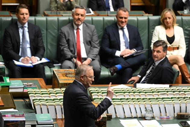 QUESTION TIME, Australian Prime Minister Anthony Albanese speaks during Question Time in the House of Representatives at Parliament House in Canberra, Thursday, June 25, 2026. ( NO ARCHIVING CANBERRA AUSTRALIAN CAPITAL TERRITORY AUSTRALIA  Copyright: xLUKASxCOCHx 20260625165215310530