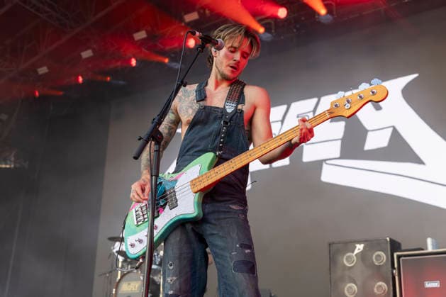 McFly perform at Halifax Piece Hall Dougie Poynter of McFly performs at Piece Hall, Halifax, 24th June 2026, Credit:Mike Gray MIKE GRAY - B4227 Avalon  Copyright: xMikexGrayx xMIKExGRAYx-xB4227x xAvalonx 1112281087