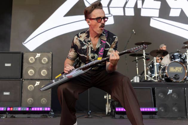 McFly perform at Halifax Piece Hall Tom Fletcher of McFly performs at Piece Hall, Halifax, 24th June 2026, Credit:Mike Gray MIKE GRAY - B4227 Avalon  Copyright: xMikexGrayx xMIKExGRAYx-xB4227x xAvalonx 1112281097