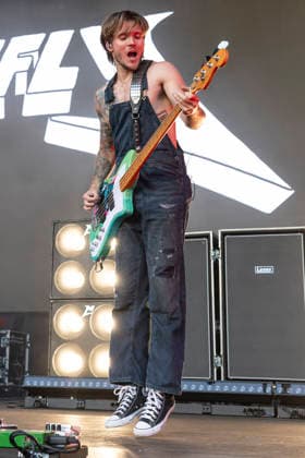 McFly perform at Halifax Piece Hall Dougie Poynter of McFly performs at Piece Hall, Halifax, 24th June 2026, Credit:Mike Gray MIKE GRAY - B4227 Avalon  Copyright: xMikexGrayx xMIKExGRAYx-xB4227x xAvalonx 1112281050