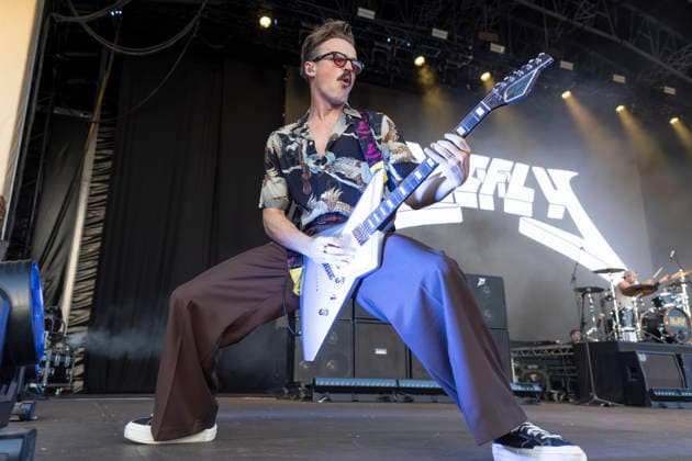 McFly perform at Halifax Piece Hall Tom Fletcher of McFly performs at Piece Hall, Halifax, 24th June 2026, Credit:Mike Gray MIKE GRAY - B4227 Avalon  Copyright: xMikexGrayx xMIKExGRAYx-xB4227x xAvalonx 1112281147