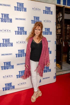 Eastenders Actress, Harriet Thorpe poses on the red carpet of the West End Comedy, The Truth. Apollo Theatre, London. 24 June 2026 The Truth stars Tony Award-nominated Stephen Mangan (BBC 1 The Split; BBC 2 Episodes ) returning to the London stage, alongside comedy icon Ardal O™Hanlon (Channel 4, Father Ted; Netflix, How To Get To Heaven From Belfast), Sarah Hadland (BBC 1, Miranda; Strictly Come Dancing; ITV, The Job Lot) and double Olivier Award-winner Janie Dee four of the UK and Ireland™s most beloved stage and screen performers bringing their formidable comic talents to this sophisticated and fast-paced comedy., Credit:JAMES COOK Avalon  Copyright: xJAMESxCOOKx xAvalonx 1112277596