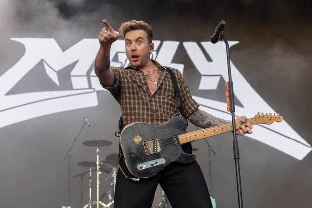 McFly perform at Halifax Piece Hall Danny Jones of McFly performs at Piece Hall, Halifax, 24th June 2026, Credit:Mike Gray MIKE GRAY - B4227 Avalon  Copyright: xMikexGrayx xMIKExGRAYx-xB4227x xAvalonx 1112281193