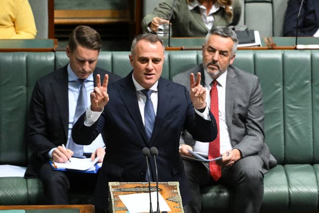 QUESTION TIME, Shadow Treasurer Tim Wilson speaks during Question Time in the House of Representatives at Parliament House in Canberra, Thursday, June 25, 2026. ( NO ARCHIVING CANBERRA AUSTRALIAN CAPITAL TERRITORY AUSTRALIA  Copyright: xLUKASxCOCHx 20260625112939944790
