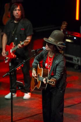 4 Non Blondes at Shepherds Bush Empire 24 June 2026 4 Non Blondes perform at O2 Shepherds Bush Empire in London on 24th June 2026. Linda Perry Lead vocals, guitar Dawn Richardson Drums Christa Hillhouse Bass guitar Roger Rocha Lead guitar, vocals, Credit:Zoran Veselinovic B4859 Avalon UK, London, O2 Shepherds Bush Empire  Copyright: xZoranxVeselinovicx xB4859x xAvalonx 1112334575