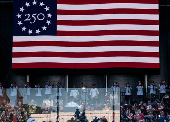 June 24, 2026, Washington, Distict Of Columbia, U.S.A: Musicians perform during the opening day of the Great American State Fair on the National Mall in Washington, D.C., U.S., on June 24, 2026. The Great American State Fair, held to commemorate the 250th anniversary of the United States, will take place on the National Mall from June 24 through July 10, 2026. Washington U.S.A - ZUMAr125 20260624_fap_r125_010 Copyright: xProbalxRashidx
