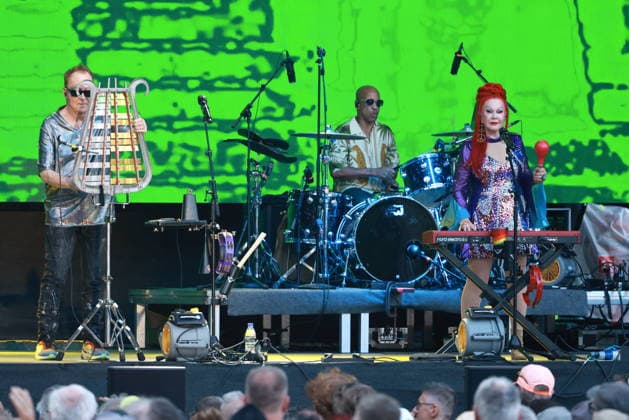 24.06.2026, THE B-52ÕS, im Konzert live in der Zitadelle Spandau, Berlin, Abschiedstour, Musik, Gesang Kate Pierson, Gesang Fred Schneider, Gesang Cindy Wilson, Berlin *** June 24, 2026, THE B-52 s, live concert at the Spandau Citadel, Berlin, farewell tour, music, vocals by Kate Pierson, vocals by Fred Schneider, vocals by Cindy Wilson, Berlin