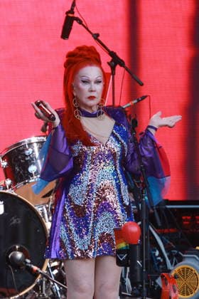24.06.2026, THE B-52ÕS, im Konzert live in der Zitadelle Spandau, Berlin, Abschiedstour, Musik, Gesang Kate Pierson, Gesang Fred Schneider, Gesang Cindy Wilson, Berlin *** June 24, 2026, THE B-52 s, live concert at the Spandau Citadel, Berlin, farewell tour, music, vocals by Kate Pierson, vocals by Fred Schneider, vocals by Cindy Wilson, Berlin
