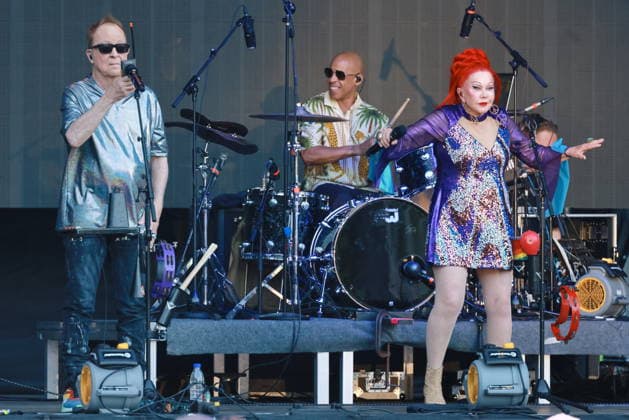 24.06.2026, THE B-52ÕS, im Konzert live in der Zitadelle Spandau, Berlin, Abschiedstour, Musik, Gesang Kate Pierson, Gesang Fred Schneider, Gesang Cindy Wilson, Berlin *** June 24, 2026, THE B-52 s, live concert at the Spandau Citadel, Berlin, farewell tour, music, vocals by Kate Pierson, vocals by Fred Schneider, vocals by Cindy Wilson, Berlin