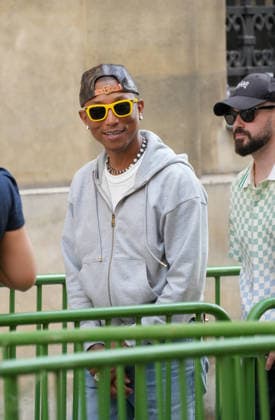 Pharrell Williams at the Dior Homme Spring Summer 2027 Ready-to-Wear fashion show during Paris Fashion Week on June 24, 2026. Anne Sophie Guebey, Bestimage. Celebrities at the Dior Homme Spring Summer 2027 Ready-to-Wear fashion show during Paris Fashion Week on June 24, 2026, Paris, France  Copyright: xAnne-SophiexGuebeyx xBestimagexAnne-SophiexGuebeyx xBestimagex