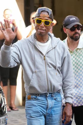 Pharrell Williams at the Dior Homme Spring Summer 2027 Ready-to-Wear fashion show during Paris Fashion Week on June 24, 2026. Anne Sophie Guebey, Bestimage. Celebrities at the Dior Homme Spring Summer 2027 Ready-to-Wear fashion show during Paris Fashion Week on June 24, 2026, Paris, France  Copyright: xAnne-SophiexGuebeyx xBestimagexAnne-SophiexGuebeyx xBestimagex