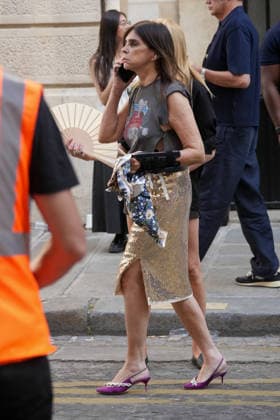 Carine Roitfeld at the Dior Homme Spring Summer 2027 Ready-to-Wear fashion show during Paris Fashion Week on June 24, 2026. Anne Sophie Guebey, Bestimage. Celebrities at the Dior Homme Spring Summer 2027 Ready-to-Wear fashion show during Paris Fashion Week on June 24, 2026, Paris, France  Copyright: xAnne-SophiexGuebeyx xBestimagexAnne-SophiexGuebeyx xBestimagex