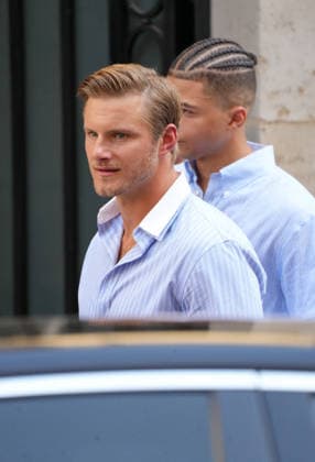 Alexander Ludwig at the Dior Homme Spring Summer 2027 Ready-to-Wear fashion show during Paris Fashion Week on June 24, 2026. Anne Sophie Guebey, Bestimage. Celebrities at the Dior Homme Spring Summer 2027 Ready-to-Wear fashion show during Paris Fashion Week on June 24, 2026, Paris, France  Copyright: xAnne-SophiexGuebeyx xBestimagexAnne-SophiexGuebeyx xBestimagex