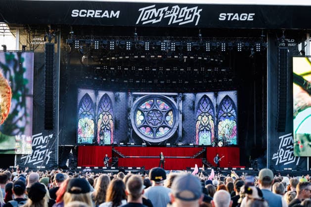 Bring Me The Horizon live at Tons of Rock 2026 Oslo, Norway. 24th, June 2026. Festival goers seen in front of the stage at a live concert with the British metal core band Bring Me The Horizon during the Norwegian music festival Tons of Rock 2026 in Oslo. Norway, Oslo  Copyright: xGonzalesxPhoto KetilxMartinsenx