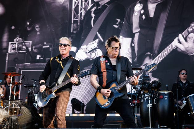 The Offspring live at Tons of Rock 2026 Oslo, Norway. 24th, June 2026. The American rock band The Offspring performs a live concert during the Norwegian music festival Tons of Rock 2026 in Oslo. Here singer and guitarist Dexter Holland (L) is seen live on stage with guitarist Noodles (R). Norway, Oslo  Copyright: xGonzalesxPhoto KetilxMartinsenx