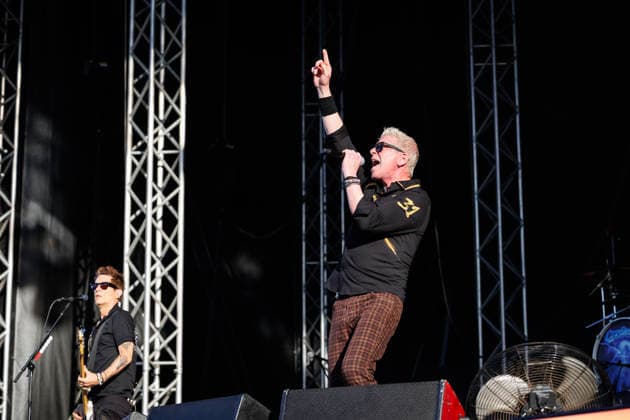The Offspring live at Tons of Rock 2026 Oslo, Norway. 24th, June 2026. The American rock band The Offspring performs a live concert during the Norwegian music festival Tons of Rock 2026 in Oslo. Here singer and guitarist Dexter Holland is seen live on stage. Norway, Oslo  Copyright: xGonzalesxPhoto KetilxMartinsenx