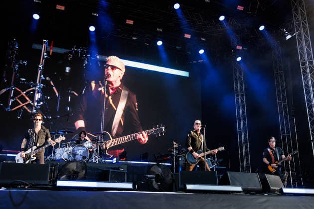 The Offspring live at Tons of Rock 2026 Oslo, Norway. 24th, June 2026. The American rock band The Offspring performs a live concert during the Norwegian music festival Tons of Rock 2026 in Oslo. Here singer and guitarist Dexter Holland is seen live on stage. Norway, Oslo  Copyright: xGonzalesxPhoto KetilxMartinsenx