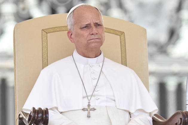 June 24, 2026. Vatican City - POPE LEO XIV during his Wednesday General Audience in St. Peter s Square at the Vatican. EvandroInetti_via ZUMA Wire Vatican City State - ZUMAi15_ 20260624_zaf_i15_038 Copyright: xEvandroxInettix