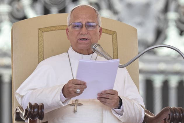 June 24, 2026. Vatican City - POPE LEO XIV during his Wednesday General Audience in St. Peter s Square at the Vatican. EvandroInetti_via ZUMA Wire Vatican City State - ZUMAi15_ 20260624_zaf_i15_045 Copyright: xEvandroxInettix