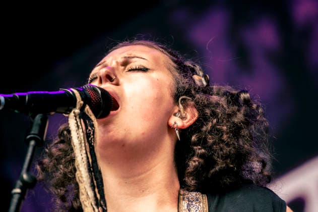 Faetooth live at Copenhell 2026 Copenhagen, Denmark. 24th, June 2026. The American doom trio Faetooth performs a live concert during the Danish heavy metal festival Copenhell 2026 in Copenhagen. Here vocalist and guitarist Ari May is seen live on stage. Denmark, Copenhagen  Copyright: xGonzalesxPhoto MathiasxBakxLarsenx