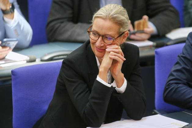 Berlin, Deutschland, 25.06.2026: Deutscher Bundestag: 86. Bundestagssitzung: Alice Weidel, AfD *** Berlin, Germany, June 25, 2026 German Bundestag 86th Session of the Bundestag Alice Weidel, AfD Copyright: xdtsxNachrichtenagenturx dts_124873