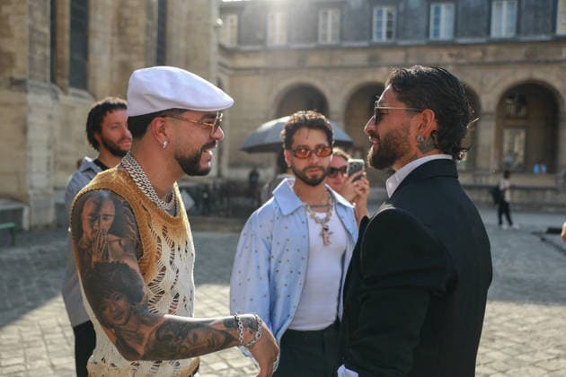 Maluma and Ryan Castro at the EgonLab Men s Ready-to-Wear Spring Summer 2027 Collection fashion show during Paris Fashion Week, June 24, 2026 Florian Lavielle Bestimage Celebrities at the EgonLab Men’s Ready-to-Wear Spring Summer 2027 Collection fashion show during Paris Fashion Week on June 24, 2026, Paris, France  Copyright: xFlorianxLaviellex xBestimagexFlorianxLaviellex xBestimagex